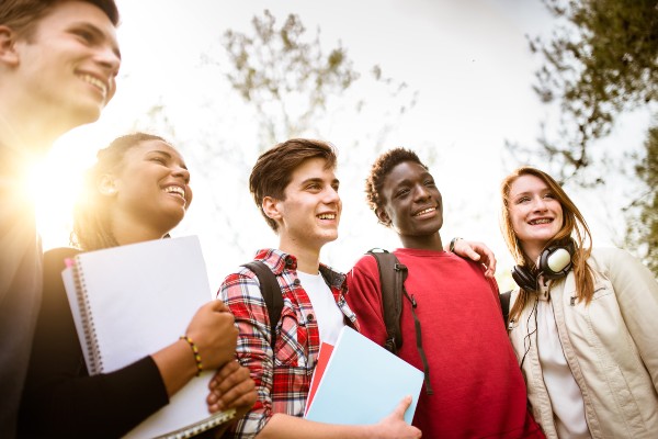 image of young people